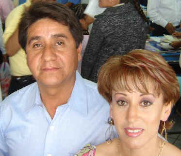 Miguel ngel Islas Curiel y su seora esposa Elisa Melo