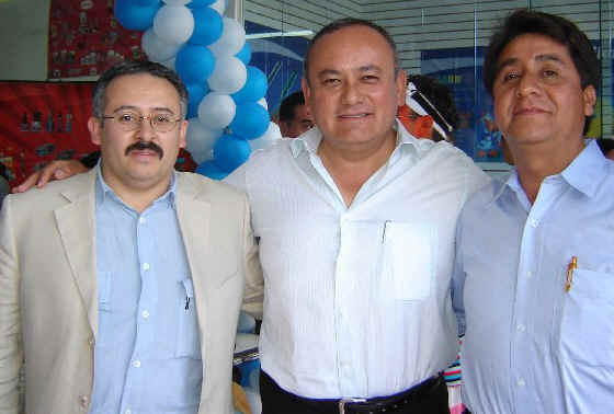 Rafael Vera, Jorge Cesareo Mrquez y Miguel ngel Islas